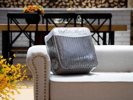 Плед Софи де Марко Полоса (кофе) 160х220