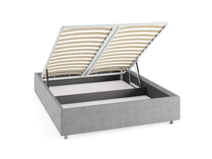 Кровать Сонум Scandinavia Рогожка Мокко (с подъемным механизмом) 80х200