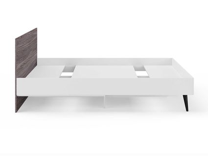 Кровать Сонум Ines Ясень анкор + белый 200х190