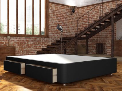 Кровать Mr.Mattress Site Box экокожа Black 264