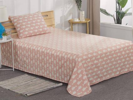 Комплект постельного белья Софи де Марко Моби Дик (розовый) 1,5-спальный