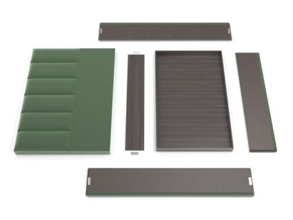 Кровать Lonax Милана велюр Dolly-3 (с подъемным механизмом) 180х190