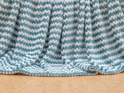 Плед Софи де Марко Гринда (морская волна) 160х220