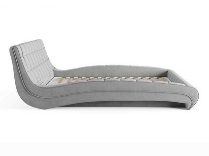 Кровать Сонум Milano Рогожка Мокко 80х190