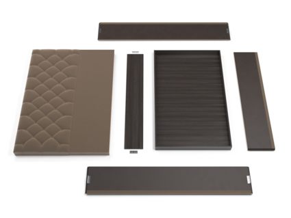 Кровать Lonax Элоиза велюр Dolly-2 (с подъемным механизмом) 140х190