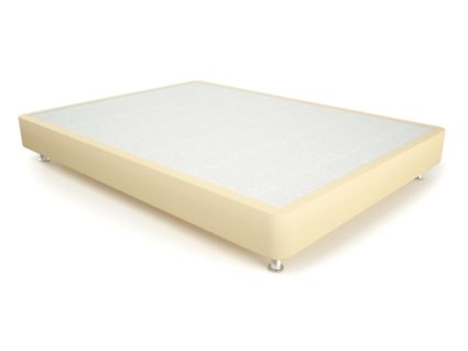 Кровать Mr.Mattress Fine Box экокожа Beige 239