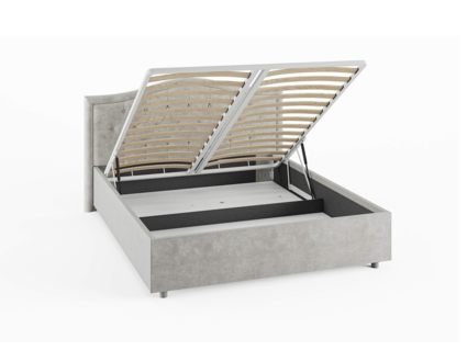 Кровать Сонум Ancona Рогожка Мокко (с подъемным механизмом) 90х190