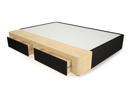 Кровать Mr.Mattress Site Box экокожа Black 264