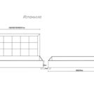 Кровать Димакс Испаньола Шоколад 140х200