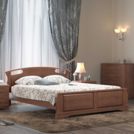 Кровать DreamLine Афродита 1 ясень Орех 160х195