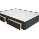 Кровать Mr.Mattress Site Box велюр Grey 200х200