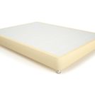 Кровать Mr.Mattress Fine Box экокожа Beige 140х190