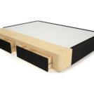 Кровать Mr.Mattress Site Box экокожа Black 120х190